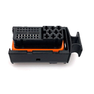 Connecteur électronique 40 broches mâle et femelle pour contrôleurs ECU Volkswagen BMW, plastique noir IP20, usage automobile - Product Image 1