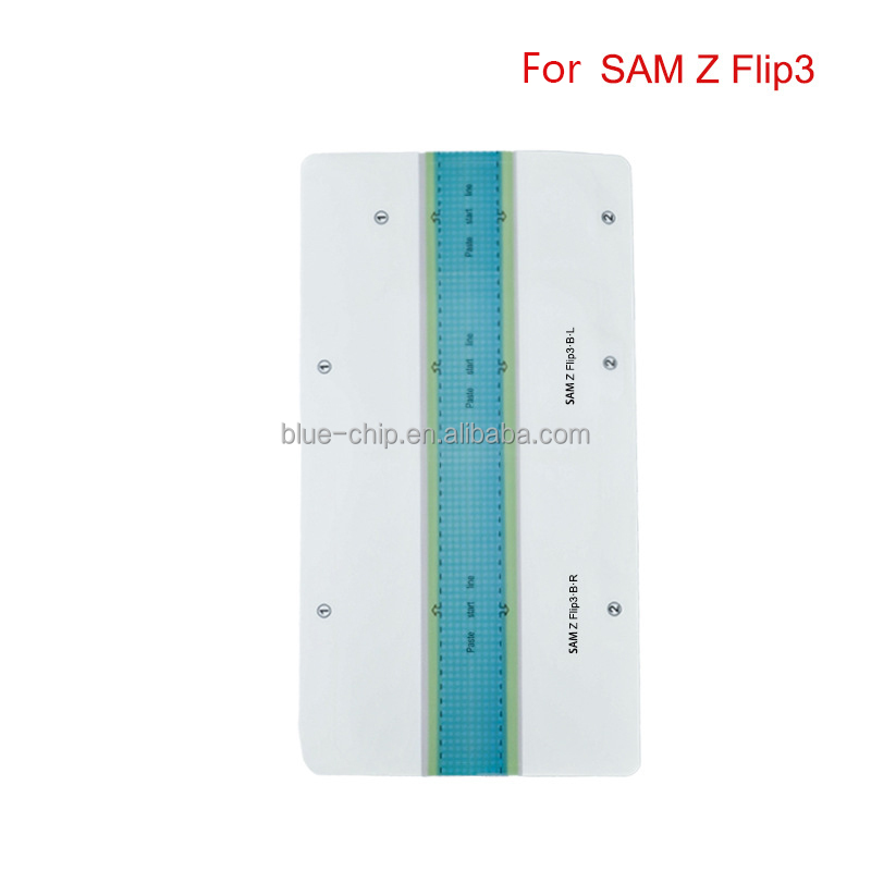 3.Samsung Z Flip3 - Pellicola posteriore HD 3 in 1