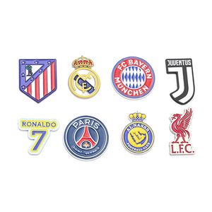 Nouveaux autocollants pour téléphone de football tendance, souvenirs de Barcelone, AC Milan, Paris, Liverpool, Inter Milan - Product Image 5