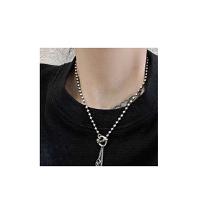 304不锈钢金属球链项链珠链串珠链DIY项链服装标签工艺品 - Product Image 6