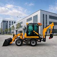 LUYU CE EPA Diesel-Radbaggerlader Neue Bagger- und Frontlader-Kombination