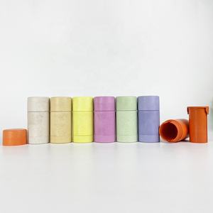 60ml Nachfüllbarer Leerer Deodorant-Stick aus Weizenstroh-Material mit Drehverschluss Plastik-Kosmetikbehälter Schraubverschluss-Flasche - Product Image 4