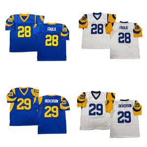 Camiseta de Rugby Estilo Vintage para Hombre, <span class=keywords><strong>James</strong></span> Harris, Kurt Warner, Marshall Faulk, Eric Dickerson, Tallas S-3XL, Envío Rápido - Product Image 1