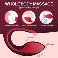 Vibrateur portable pour femmes contrôlé par application, œuf vibrant, vibrateur vaginal, jouet sexuel pour masturbation féminine, pour jeux de couple