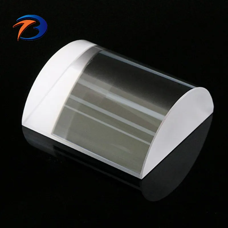 Special oprical glass plano convex cylindrical lens round flat convex cylindrical lens with AR Coating