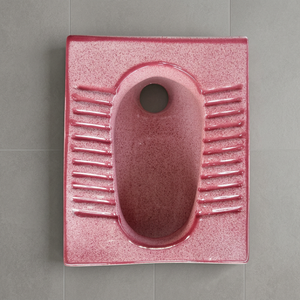 WC rustique en céramique rose Orissa, qualité export, prix abordable, design africain pour la vente en gros - Product Image 3