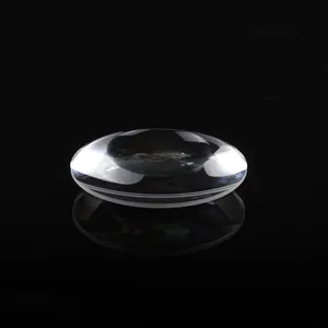 Grande lupa de ampliação lente de vidro liso lente