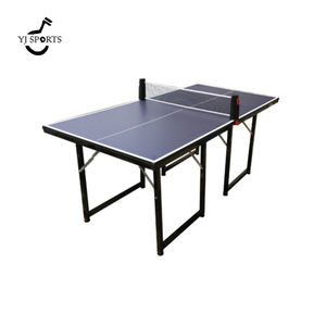 <span class=keywords><strong>Table</strong></span> de <span class=keywords><strong>ping</strong></span>-<span class=keywords><strong>pong</strong></span> miniature <span class=keywords><strong>pliable</strong></span> et mobile YUNJIA pour enfants - Product Image 2