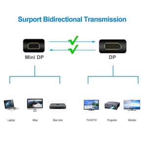 ใหม่ DP 1.4 <span class=keywords><strong>DisplayPort</strong></span> DP TO MINI DP สนับสนุน8K 60Hz 4K 144Hz/120Hz 2K <span class=keywords><strong>165Hz</strong></span> 32.4Gbps - Product Image 2