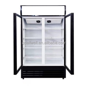 Réfrigérateur commercial vertical avec portes vitrées Pepsi, <span class=keywords><strong>dégivrage</strong></span> <span class=keywords><strong>automatique</strong></span> - Product Image 4