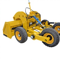 Nouveau niveleur de terrain agricole réglable pour tracteur avec technologie GPS et satellite pour le nivellement des terres agricoles