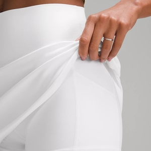 Hoch taillierte Tennis röcke Eingebaute Shorts Golf röcke Mit Taschen Benutzer definiertes Logo Super Elastic Women Sports Fitness Rock - Product Image 3