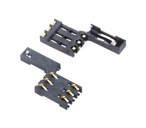 Connecteur de <span class=keywords><strong>carte</strong></span> <span class=keywords><strong>SIM</strong></span> MUP 6 broches, support de <span class=keywords><strong>carte</strong></span> <span class=keywords><strong>SIM</strong></span>, terminal SMT pour PCB, adaptateur de connecteur électrique, lecteur en promotion en Inde, en Thaïlande et en Afrique du Sud - Product Image 4