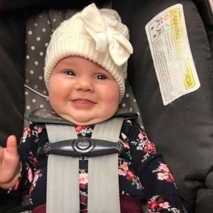 Gorros para Recién Nacidos con Lazo Bonito, Gorro de Punto Cálido para Invierno, Gorros para Bebés Niños y Niñas de 0 a 6 Meses, Regalo - Product Image 2