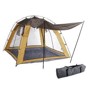 Tente de <span class=keywords><strong>camping</strong></span> 4 personnes avec protection solaire UV <span class=keywords><strong>Meilleur</strong></span> couche de randonnée 4 saisons Imperméable - Product Image 2