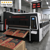 Machine de découpe et d'impression flexographique stable pour carton ondulé avec rouleaux céramiques Anilox et en caoutchouc