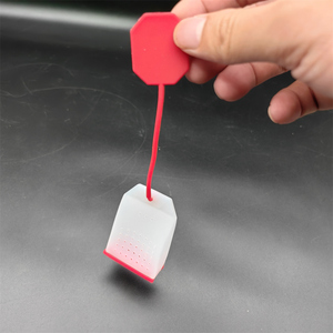 Filtre infuseur à thé en silicone en forme de sac, personnalisé, pas cher, pour thé en vrac, boule <span class=keywords><strong>filtrante</strong></span>, passoire à thé - Product Image 4