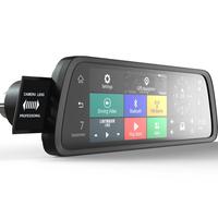 Caméra de tableau de bord avec rétroviseur, 10 pouces, dashcam, caméra de recul, ADAS, Android 4G, 10 pouces, vidéo, avec navigation gps, Karadar MT789, 1080p