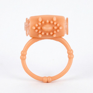<b>Vibrating</b> Ring Silicone Penis Ring With Delay Feature For Men - Product Image 2