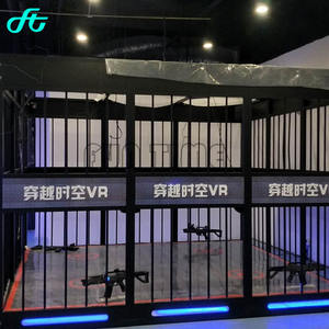 Equipo de juego de batalla multijugador de realidad virtual 9D VR Máquina de juego de disparos Simulador VR - Product Image 4