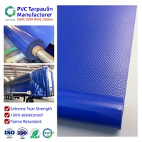 Lona de PVC Resistente a los Rayos UV para Camiones, Directo de Fábrica, Lona de PVC Resistente a Desgarros para Cortinas Laterales de Camiones