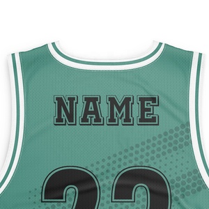 OEM Personalized <b>Men</b> Reversible Basketball Jersey V-neck Sleeveless Durable Breathable Mesh Training Wear Custom Print - Product Image 4