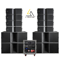 Système de haut-parleurs DJ passifs professionnels Line Array Subwoofer 18 pouces avec aimant néodyme, audio haute résolution et design portable