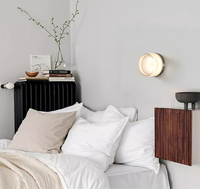 Applique murale LED moderne et simple en aluminium, lumière blanc chaud pour salon, chambre, salle de bain, couloir, décoration intérieure, éclairage domestique