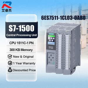 ซีพียู 6ES7511-1CL03-0AB0 ของแท้ใหม่ 1511C-1PN SIMATIC S7-1500 PLC คอนโทรลเลอร์ขั้นสูง 6es7511-1cl03-0ab0 หน่วยประมวลผลกลาง - Product Image 1