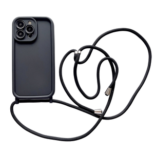 Funda Protectora para Teléfono con Cordón, Estilo Moderno, Color Caramelo, TPU Suave, Antigolpes, para 15 Pro Max 14 <span class=keywords><strong>13</strong></span> Pro 12 11 Pro XS XR - Product Image 6