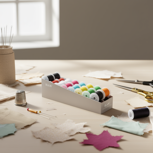 ด้ายยางยืดอิลัน 0.8 มม. 15 ม. คละสี สำหรับงานเย็บปักถักร้อย - Product Image 3