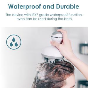 Sinogale cuoio capelluto massaggiatore massaggiatore cuoio capelluto regalo testa del corpo del cuoio capelluto impastare vibranti massaggiatore - Product Image 2