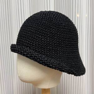 Chapeau Bob Tricoté Vintage de Haute Qualité avec Ourlet Roulé et Nœud <span class=keywords><strong>au</strong></span> Crochet pour Femme – Idéal <span class=keywords><strong>Hiver</strong></span> et Quotidien - Product Image 6