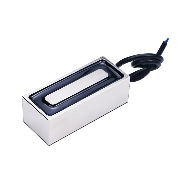 Mini électroaimant 24V 20Kg 25kg 100kg électroaimant de levage 12v mince électroaimant rectangulaire DC