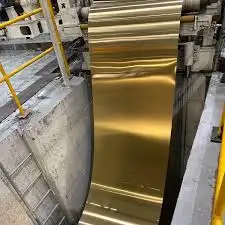 Tôles d'acier inoxydable 304 plaque d'acier laminée à chaud 304 feuilles d'acier inoxydable de miroir d'or