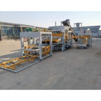 Ligne de production de machines automatiques QT 8-15 pour la fabrication de briques et blocs de ciment en béton - Sand Mid Tech Engineering Blocks Company