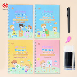 Livre pour enfants le plus vendu, cahier de calligraphie multilingue pour formation au contrôle du stylo pour enfants avec rainures - Product Image 1