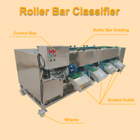 Automatische fruit- en groentegraffinetteermachine met rollen