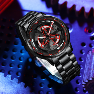 Nouvelle Montre-bracelet à Quartz Officielle 3D Originale Rotative en Gros, Étanche, Thème Anime Sharingan pour <span class=keywords><strong>Kakashi</strong></span> - Product Image 3