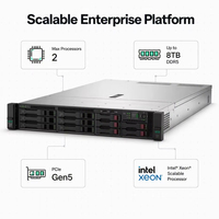 Serveur en rack HPE ProLiant DL380 Gen11 2U, processeur Intel Xeon Scalable, DDR5, centre de données d'entreprise