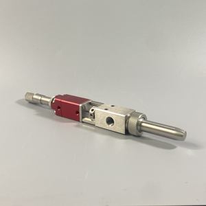 Vanne de distribution haute fréquence de précision P21X, type doigt de femme en caoutchouc rose, double <span class=keywords><strong>action</strong></span>, anti-peinture, machine de distribution de <span class=keywords><strong>colle</strong></span> - Product Image 4