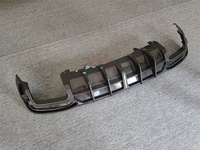 Utilisé pour le 20-22 ans Audi A4 S4 RS4 B9.5 kit de carrosserie de diffuseur arrière éclairé en fibre de carbone sec de haute qualité