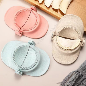 Outil de fabrication de raviolis manuel S074 en gros, presse à pâte en paille de blé pour emballages - Product Image 1