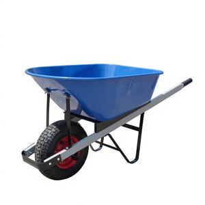 Carrinho de Mão de Aço Resistente ao UV para Uso Externo com Capacidade de Carga de 200kg e Capacidade de Água de 120L - Product Image 1