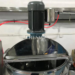 Machine de mélange chauffante Henwi de 100 litres pour produits de soin de la peau, cosmétiques solides ou <span class=keywords><strong>semi</strong></span>-solides, soins des cheveux et du corps - Product Image 2