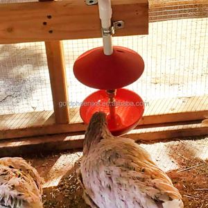 Bebedero Automático de Plástico para Aves de Corral, Tazón para Beber para Pollos, Patos y Pavos - Product Image 6