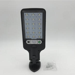 Lampu Taman Sensor gerakan, cahaya dinding luar ruangan Solar tahan air dengan braket yang dapat disesuaikan untuk pencahayaan halaman Jalur - Product Image 2