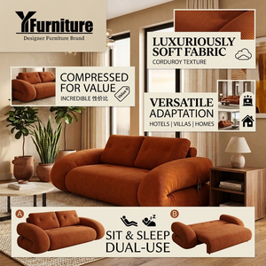 Juego de Sofás Modulares Modernos, Cómodos, de Espuma, Comprimidos al Vacío, Expandibles, para Sala de Estar - Product Image 6