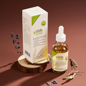 Aceite para el Crecimiento del Cabello con Romero y Ricino Orgánico de Marca Privada, Tratamiento Anticaspa para el Cuero Cabelludo, Crecimiento Rápido, Aceite Nutritivo para el Cabello del Bebé - Product Image 4