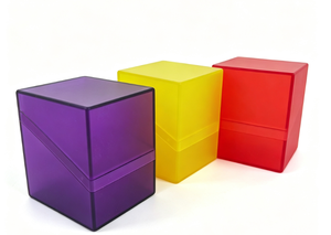 Caja de plástico colorida personalizada de fábrica, venta al por mayor, muy popular, para tarjetas TCG - Product Image 5